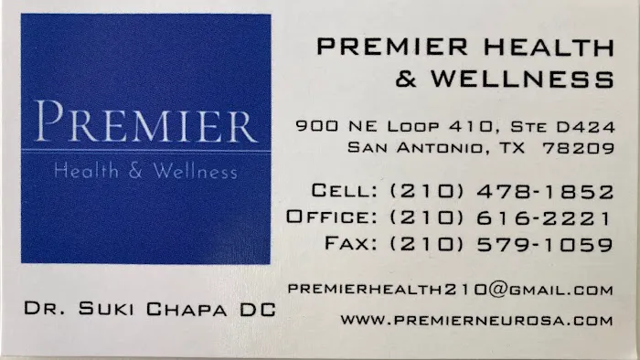 PREMIER HEALTH & WELLNESS - Dr. Suki Chapa DC Picture 2