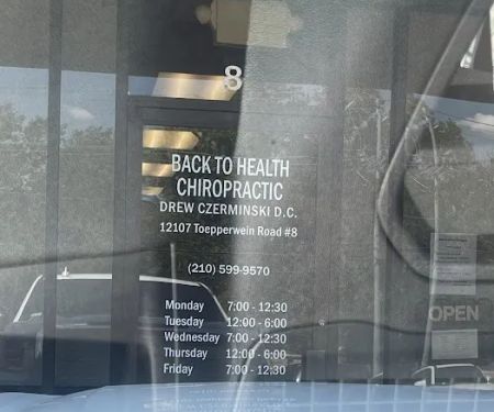 Back To Health Chiropractic: Dr. Drew Czerminski
