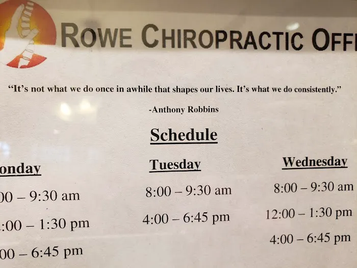 Rowe Chiropractic Offices Picture 1
