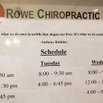 Rowe Chiropractic Offices
