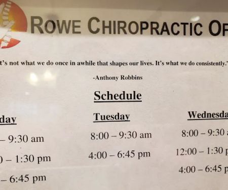 Rowe Chiropractic Offices