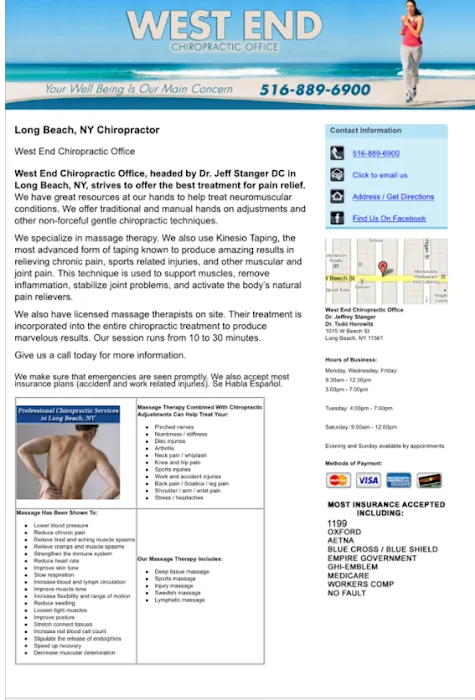 West End Chiropractic Office Picture 1