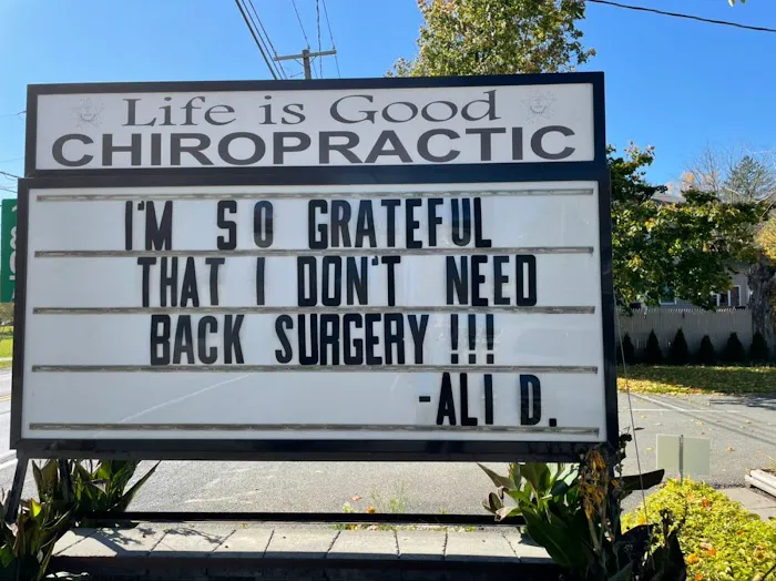 Life Is Good Chiropractic Picture 2