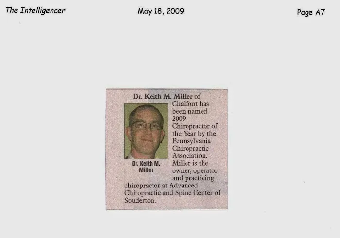 Dr. Keith Miller - Advanced Chiropractic & Spine Center Picture 6