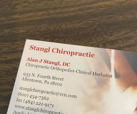 Stangl Chiropractic: Stangl Alan J DC