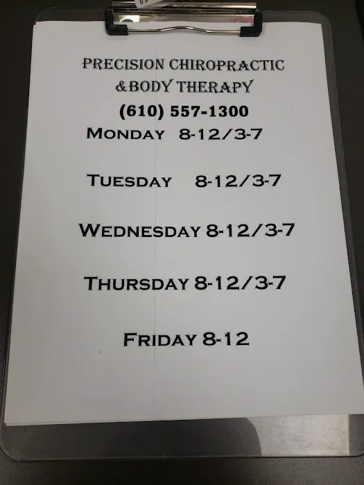 Precision Chiropractic and Body Therapy Picture 1