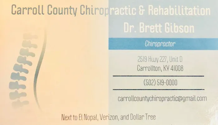 Carroll County Chiropractic and Rehabilitation Picture 4