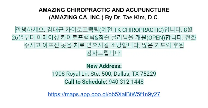 TK Chiropractic & Acupuncture Picture 2