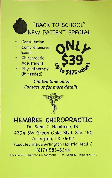Hembree Chiropractic: Dr. Sean C. Hembree DC Picture 5