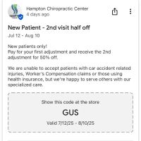 Hampton Chiropractic Center ico