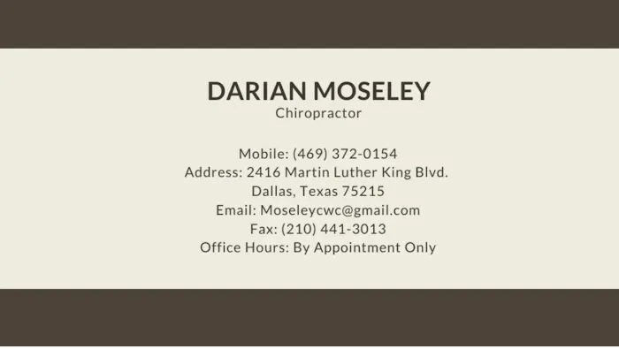 Moseley Chiropractic and Wellness Center, PLLC Picture 2