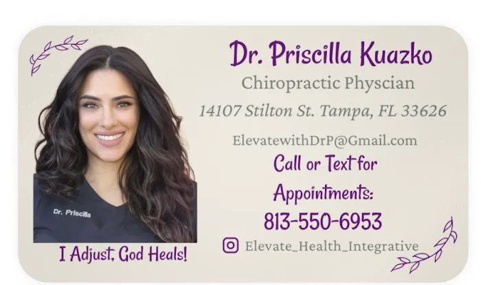 Dr. Priscilla Kuazko- Elevate Health Integrative Clinic Picture 3