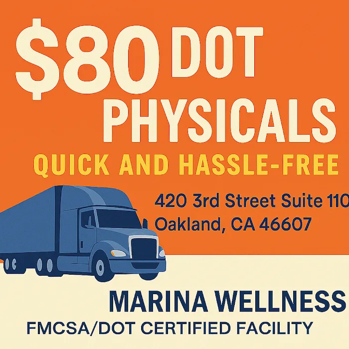 $80 DOT Physicals & Drug Testing - Marina Wellness Picture 10