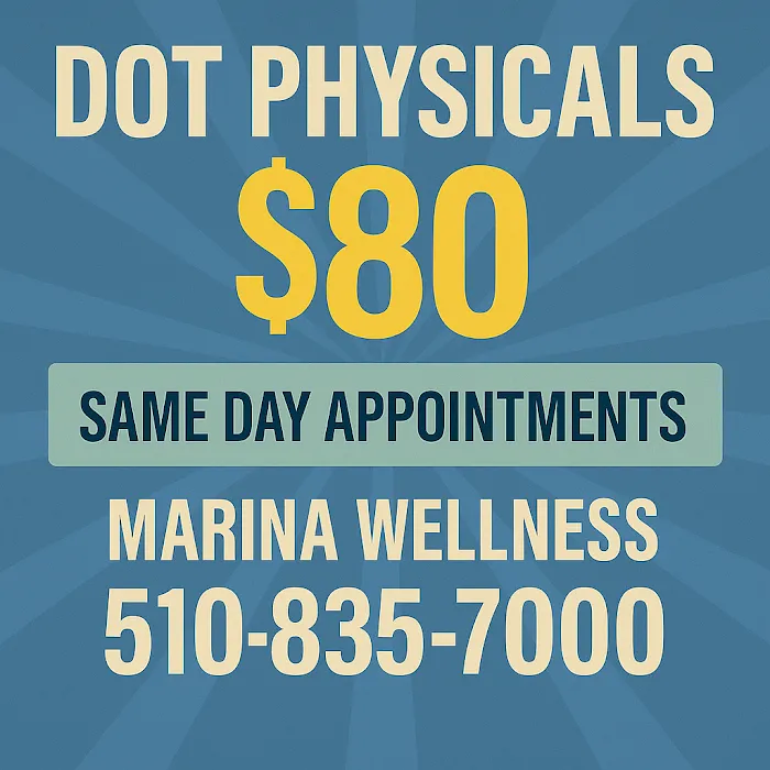 $80 DOT Physicals & Drug Testing - Marina Wellness Picture 8