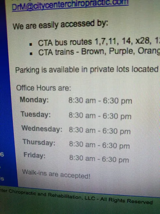 City Center Chiropractic, Acupuncture and Massage Picture 4