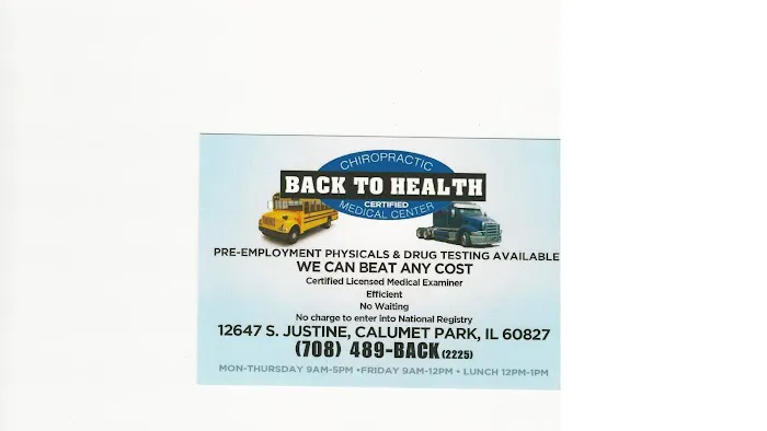 BACK TO HEALTH CHIROPRACTIC-MEDICAL CENTER Picture 2