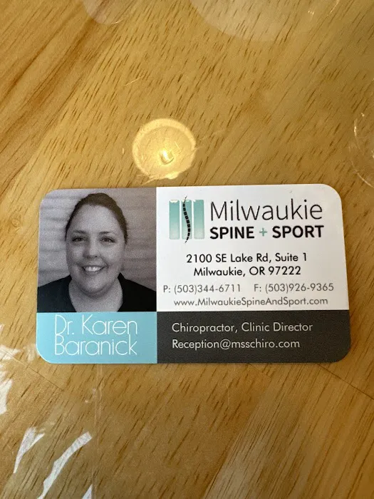 Milwaukie Spine + Sport Picture 1