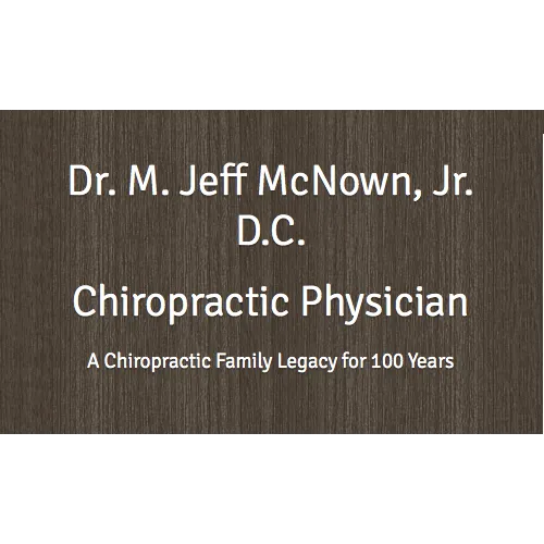 Dr. M. Jeff McNown, Jr., Chiropractor Picture 4