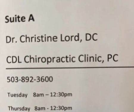 CDL Chiropractic Clinic, PC