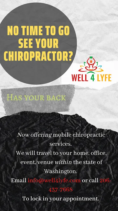 Well 4 Lyfe Mobile - Get Chiropractic at Home/Work Picture 7