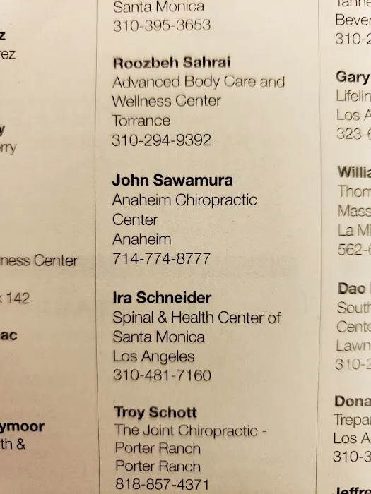 John K. Sawamura, D.C., CFT Picture 10