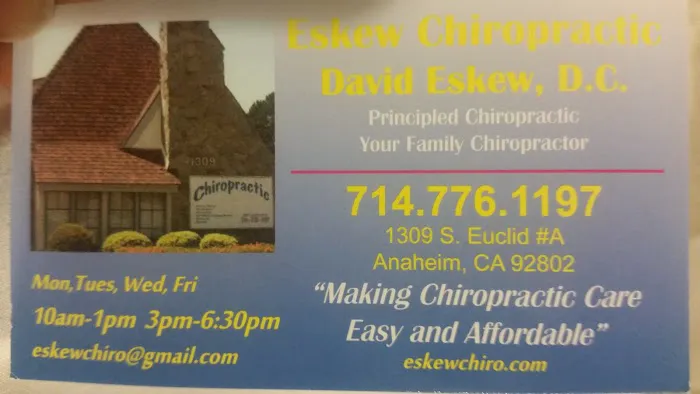 Eskew Chiropractic Picture 1