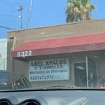 Abel Avalos y familia mechanic de musculos