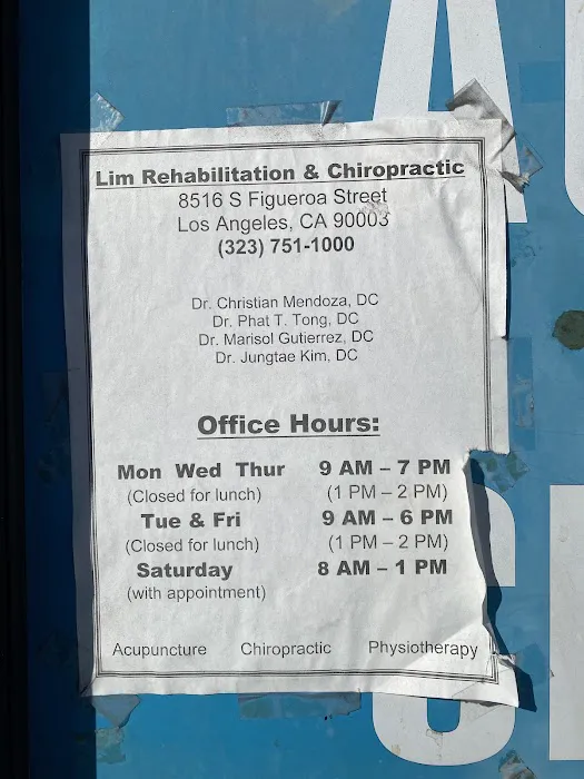 Dr Lim Acupuncture Chiropractic Picture 1