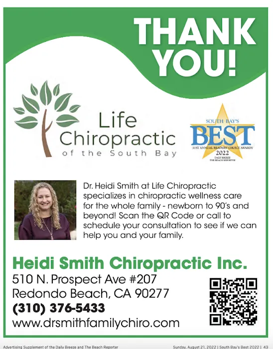 Life Chiropractic of the South Bay - Heidi Smith Chiropractic Inc. Picture 2