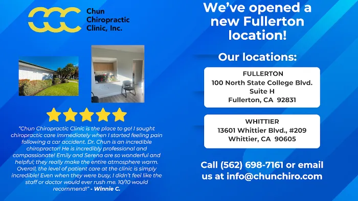 Chun Chiropractic Clinic, Inc. Picture 4