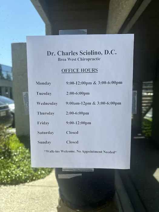 Brea West Chiropractic Picture 1