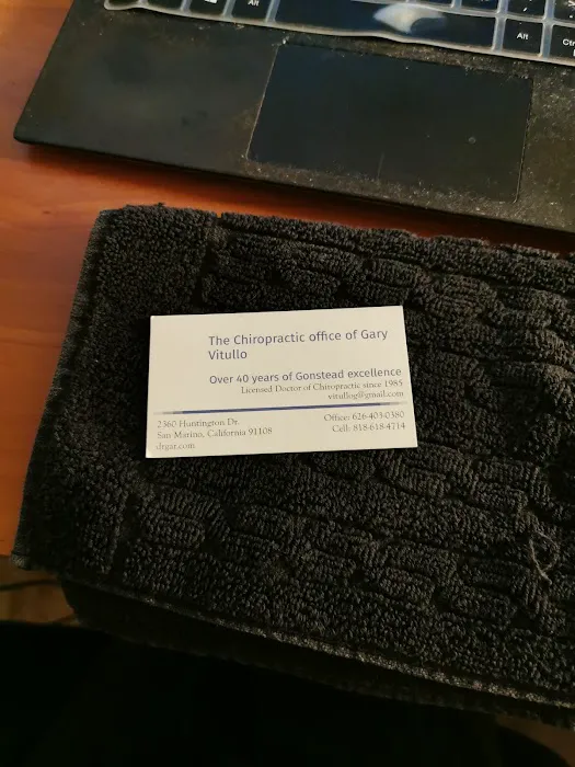 Chiropractic Office of Gary Vitullo San Marino Picture 10