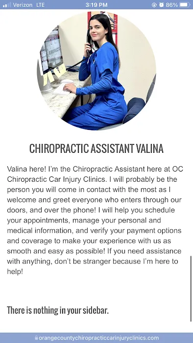 Orange County Chiropractic Car Injury Clinics Picture 2