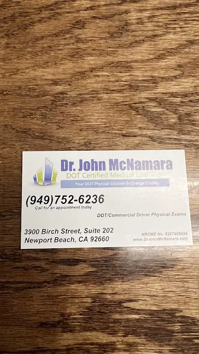 Dr. John McNamara, DOT Physical Examiner Picture 5