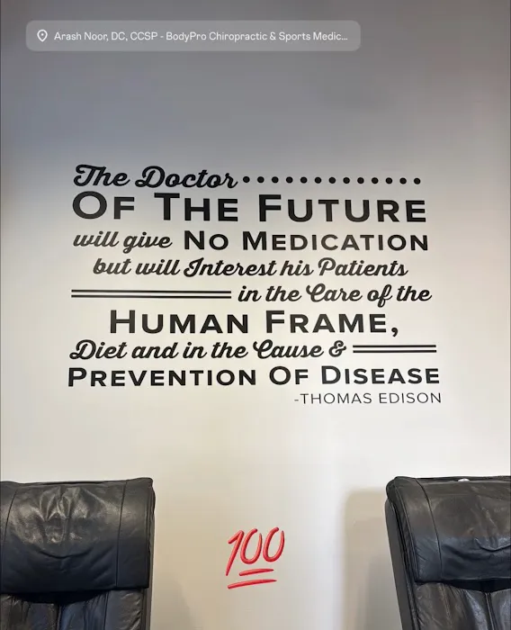 BodyPro Chiropractic & Sports Medicine: Arash Noor, DC, CCSP Picture 5