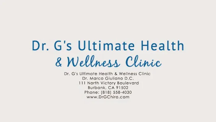 Dr. G's Ultimate Health & Wellness Clinic Picture 1