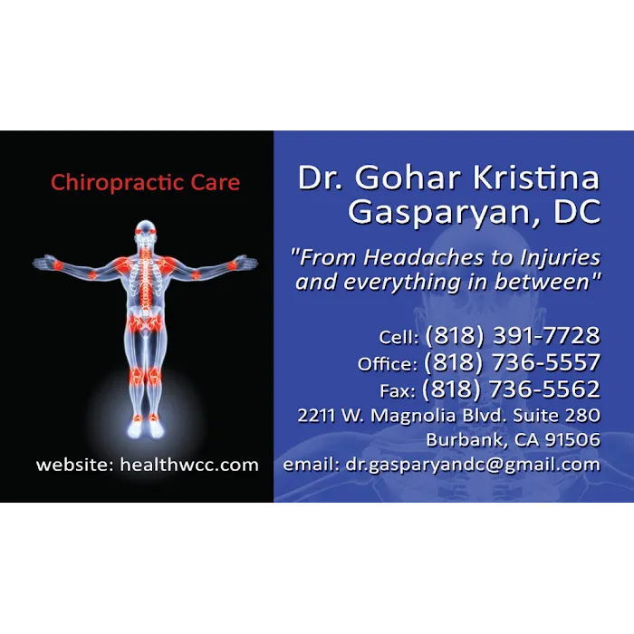 Dr. Gohar Kristina Gasparyan D.C. Picture 1