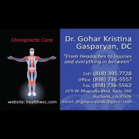 Dr. Gohar Kristina Gasparyan D.C. ico