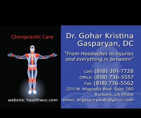 Dr. Gohar Kristina Gasparyan D.C.