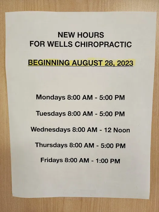 Wells Chiropractic Group Picture 1