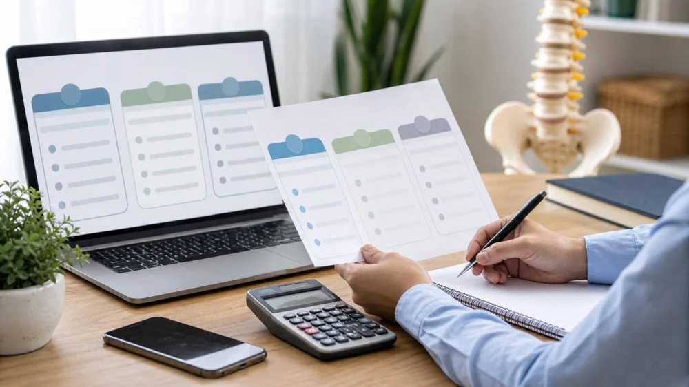 How to Compare Chiropractic Visit Plans
