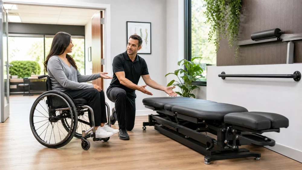 Chiropractic Clinic Accessibility: Plan Entry and Positioning