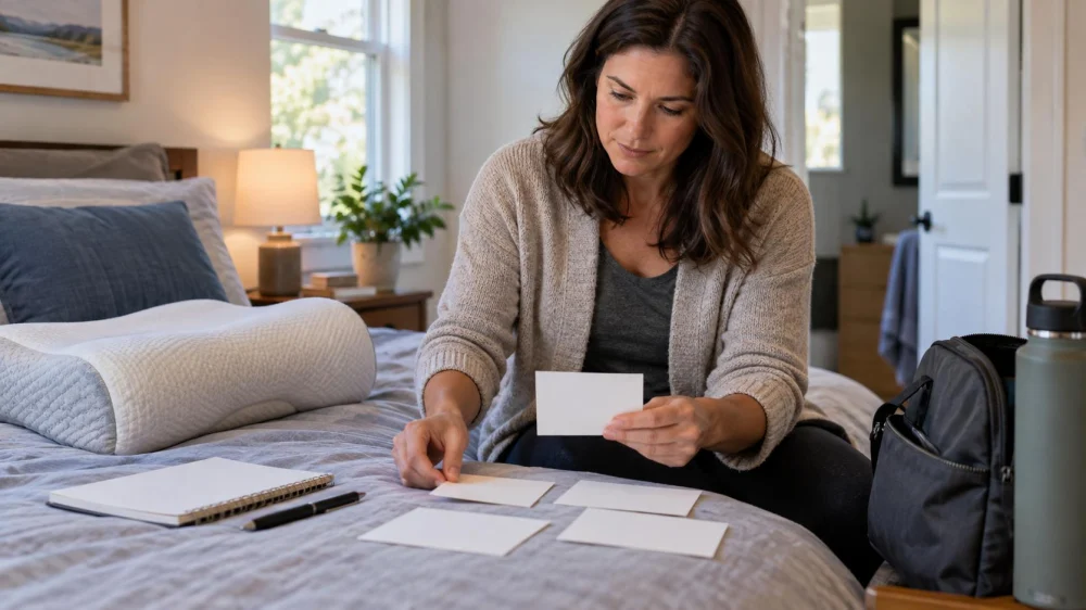 Back Pain Sleep Notes: Position, Support, and Morning Change