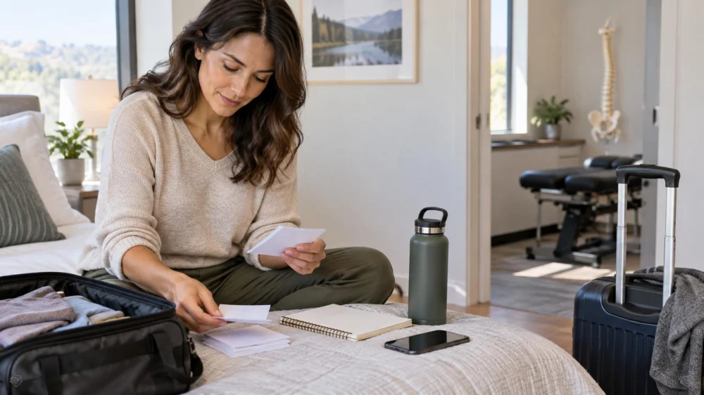 Chiropractic Visit After Travel: Symptoms, Load, and Function