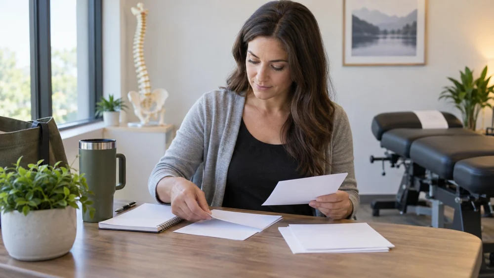 Chiropractic Intake Form: Symptoms, Goals, and History