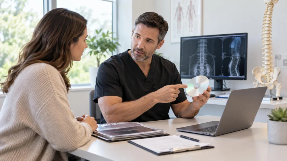 Chiropractic Imaging Disc: Format, Privacy, and Receipt
